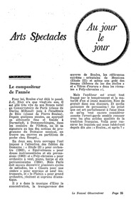 1964 Le Nouvel Observateur