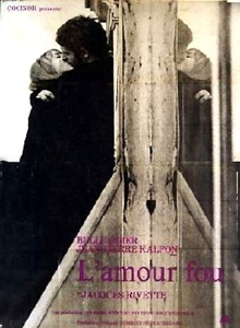 1969 Affiche L'Amour Fou, Jacques Rivette
