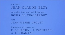 Générique de La Religieuse, Jacques Rivette, 1966