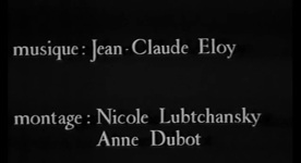 Générique de L'Amour Fou, Jacques Rivette, 1969