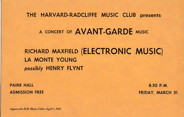 Concert flyer