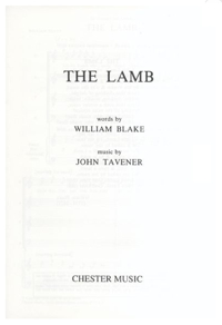John Tavener, The Lamb, 1985